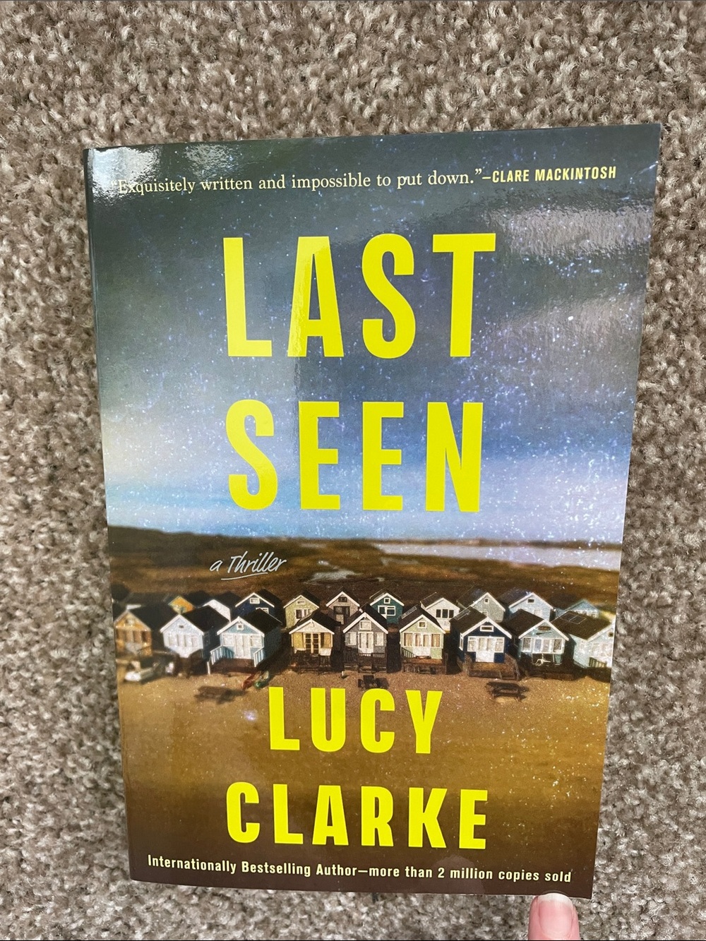 Last Seen • Lucy Clarke Paperback Book